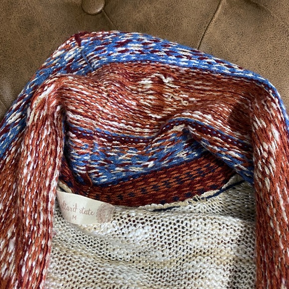 Altar’d State Fringe Aztec Cardigan Medium - Picture 4 of 5